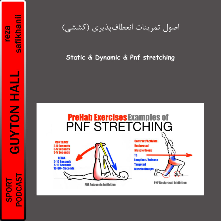 اصول تمرینات انعطاف‌پذیری(کششی)